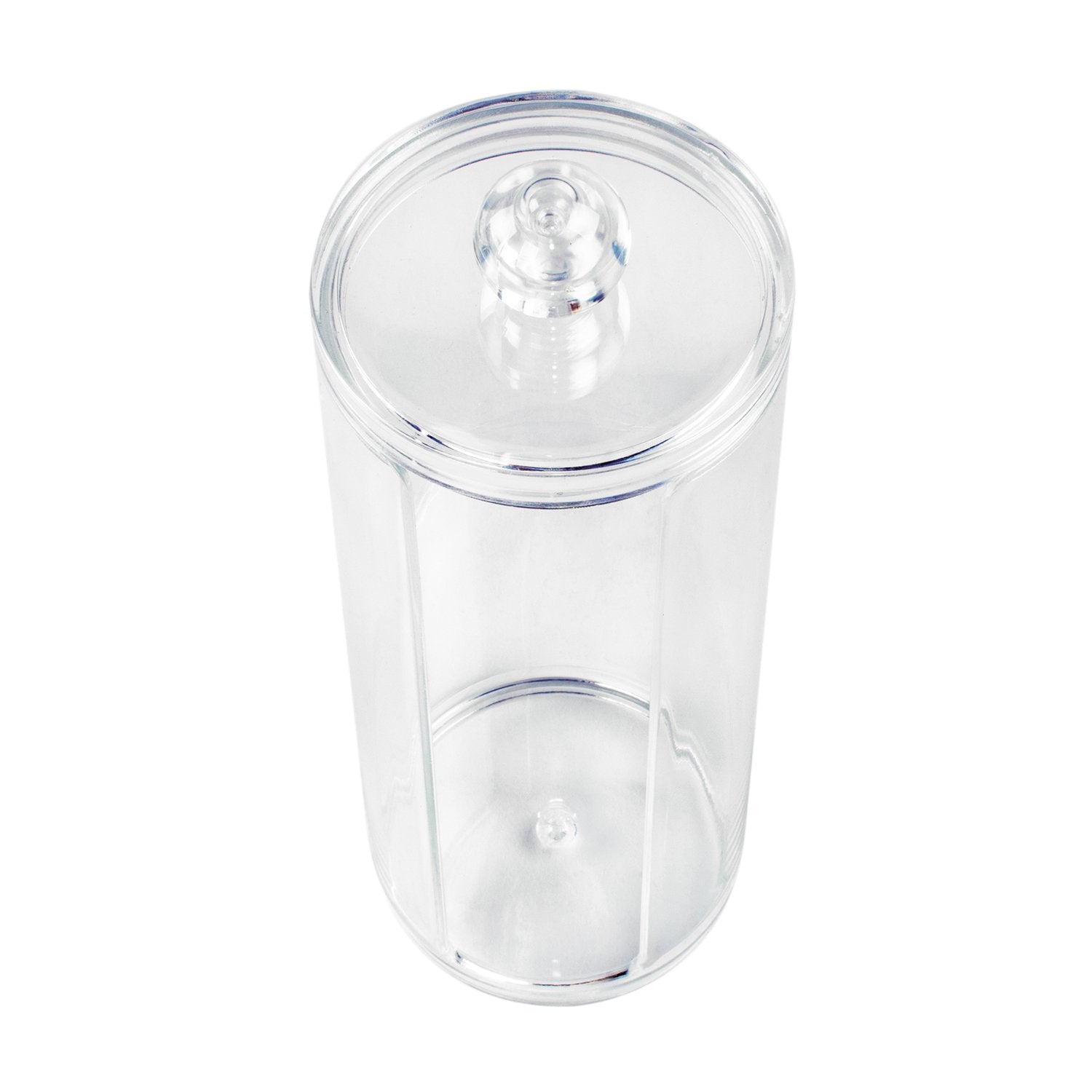 Super Z Outlet makeup remover stand with clear acrylic, close-up to showcase elegance.