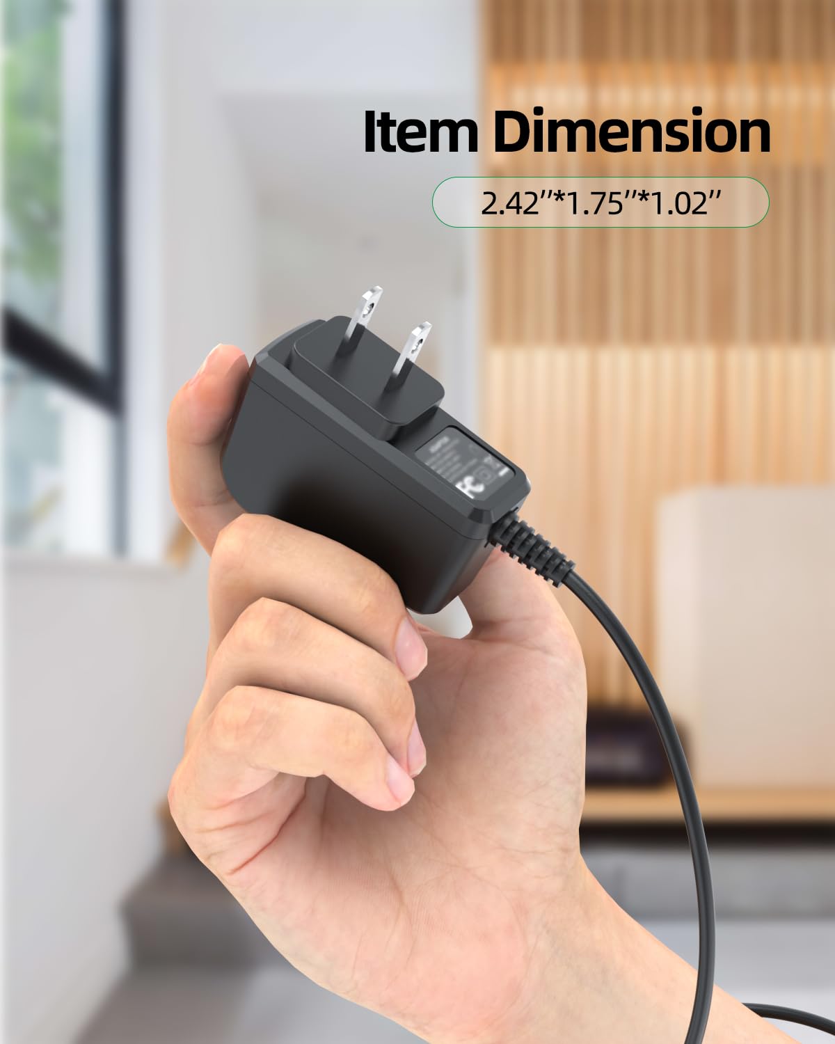 Superer 8V output delivers safe power for Philips Norelco devices