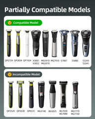 Superer 5ft USB shaver cable MG7910, versatile home or travel.