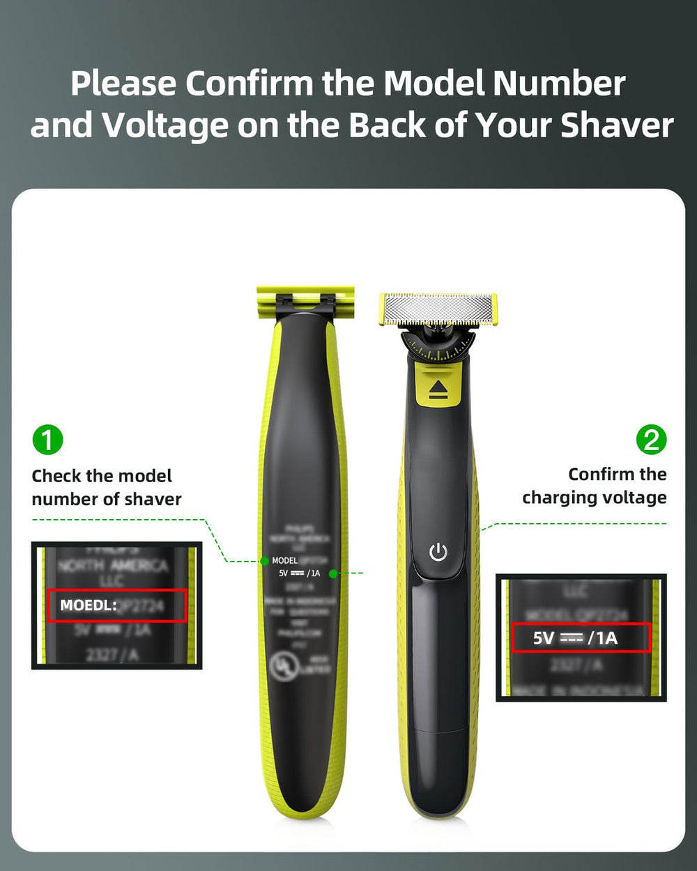 Two USB charging cables included for convenient charging at home or on the go.