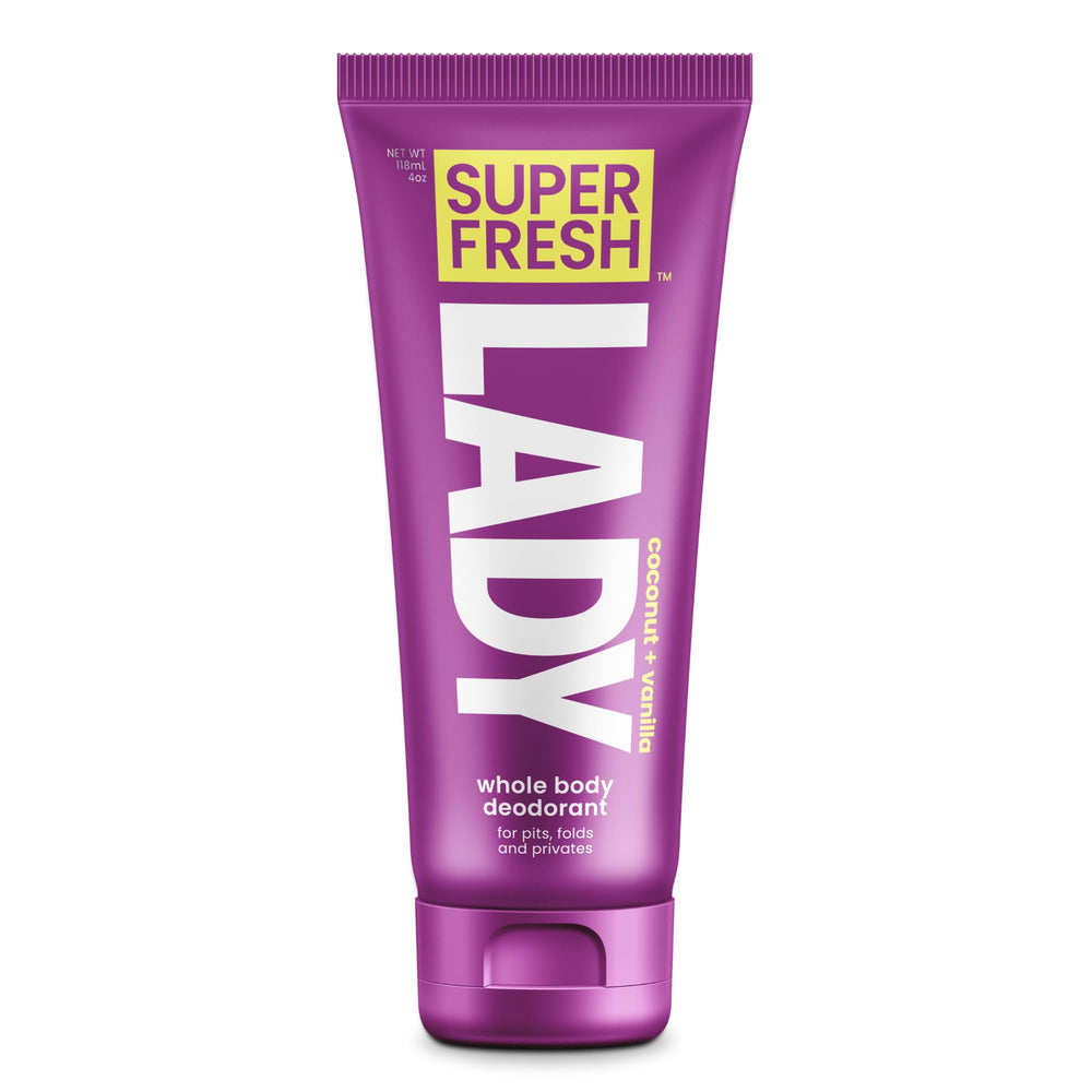 Super Fresh Co. bote crema privada, uso externo seguro y cómodo.