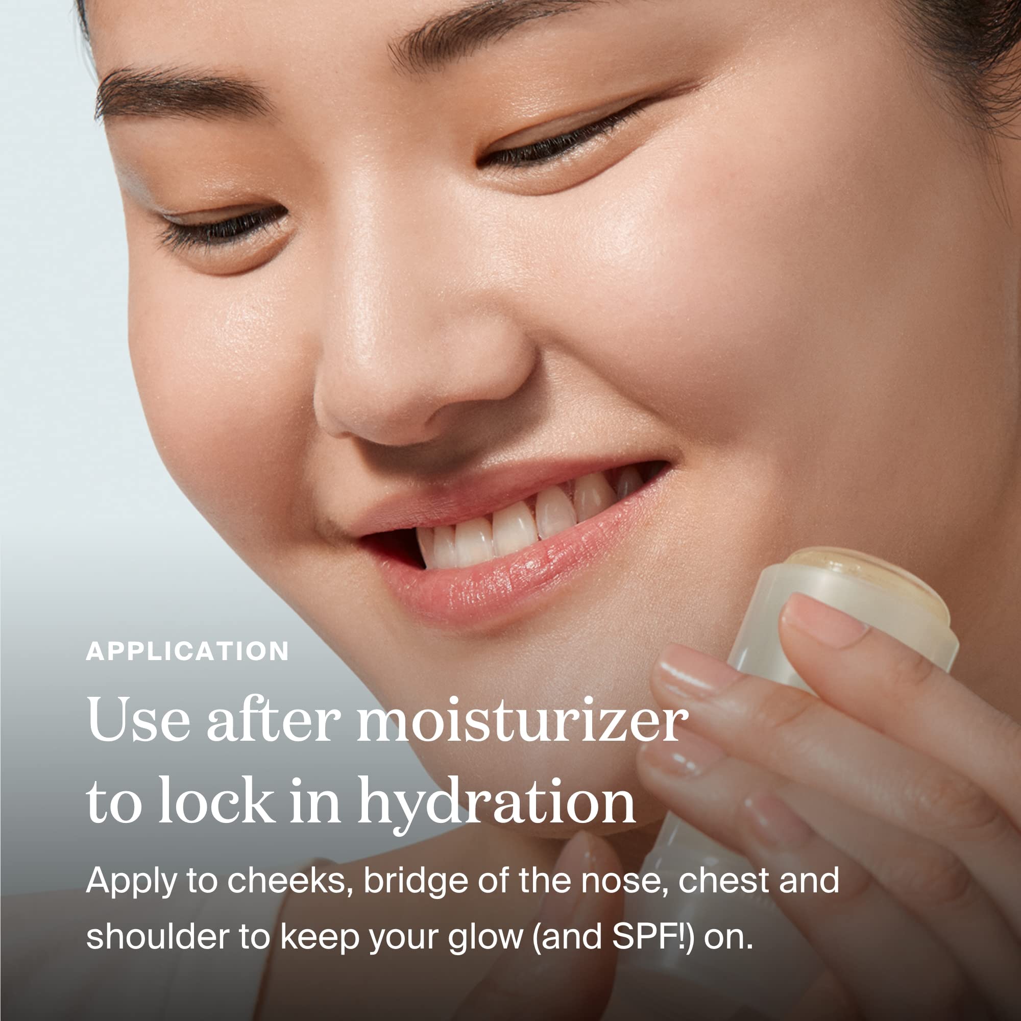 Amazonian oils in Supergoop Glow Stick for nourishing hydration