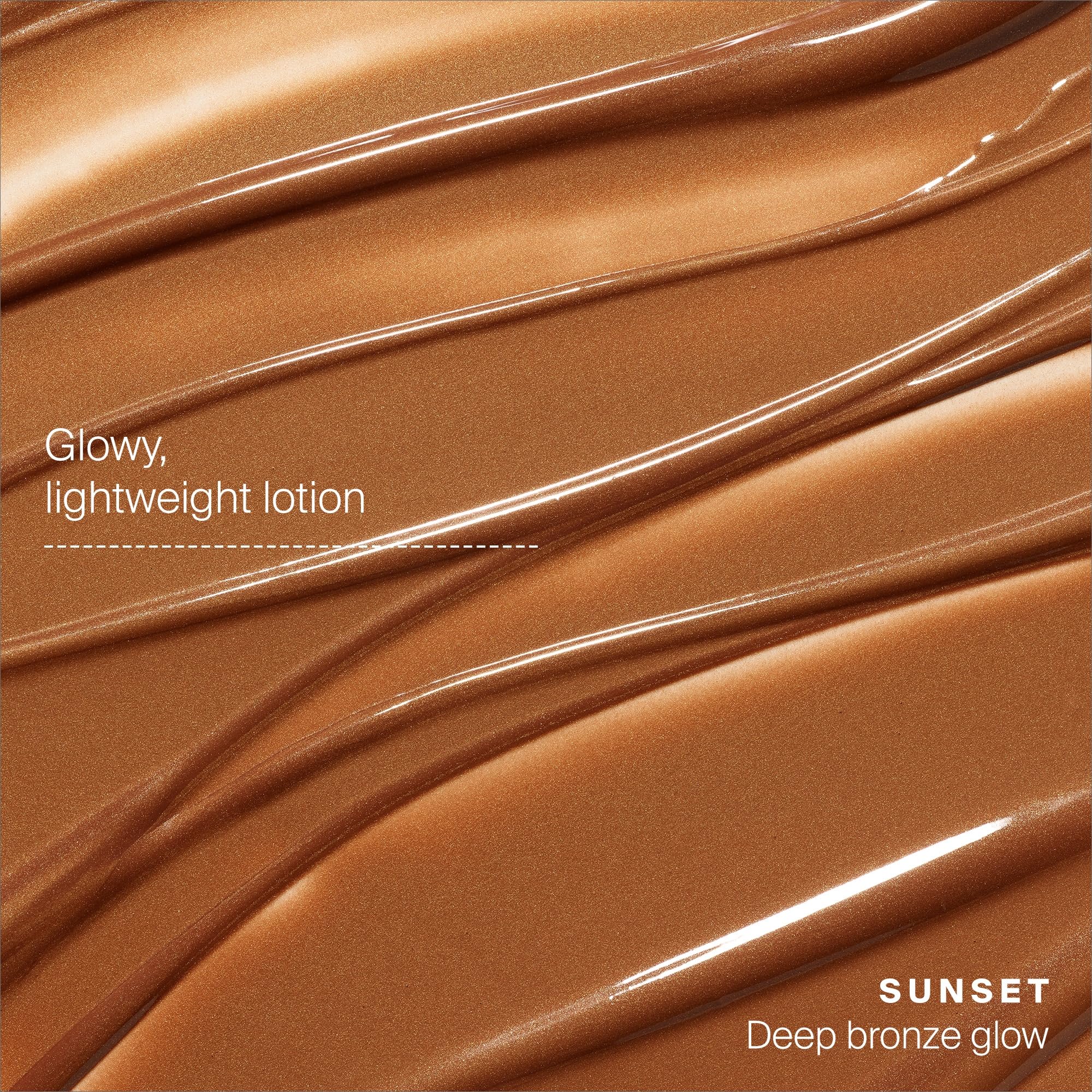 Glowscreen Sunset applied on the cheek yields even-toned radiance.