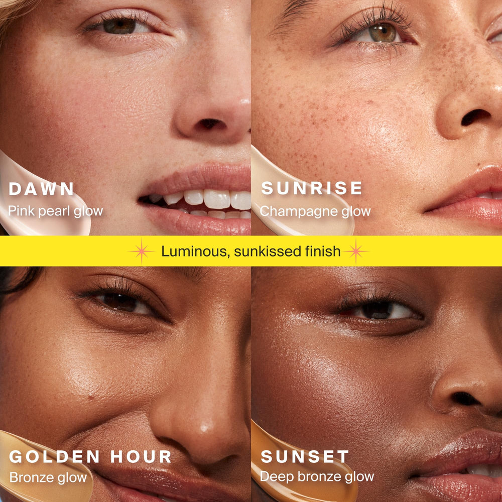 Supergoop Glowscreen Sunrise with vitamin B5 for skin comfort