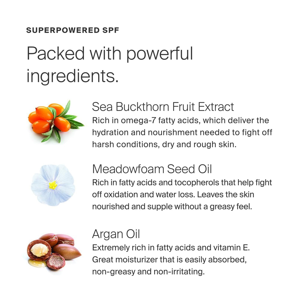 Supergoop Handscreen SPF40 being applied to dry hands for hydration and UV protection.