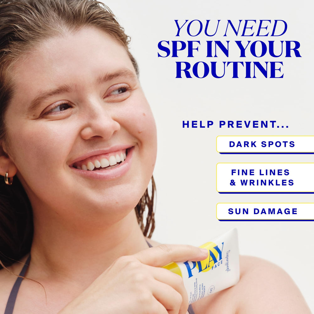 Apto para todo tipo de piel con Supergoop! PLAY SPF50.
