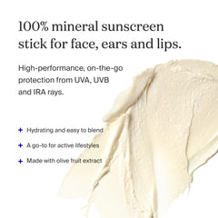 Textura suave de Supergoop! PLAY Mineral Stick para aplicar con facilidad