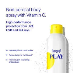 Spray from any angle with bag-on-valve technology for active days