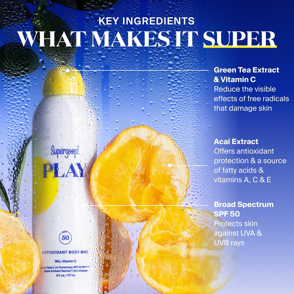 Two-pack packaging keeps sun protection handy at home or in a gym bag