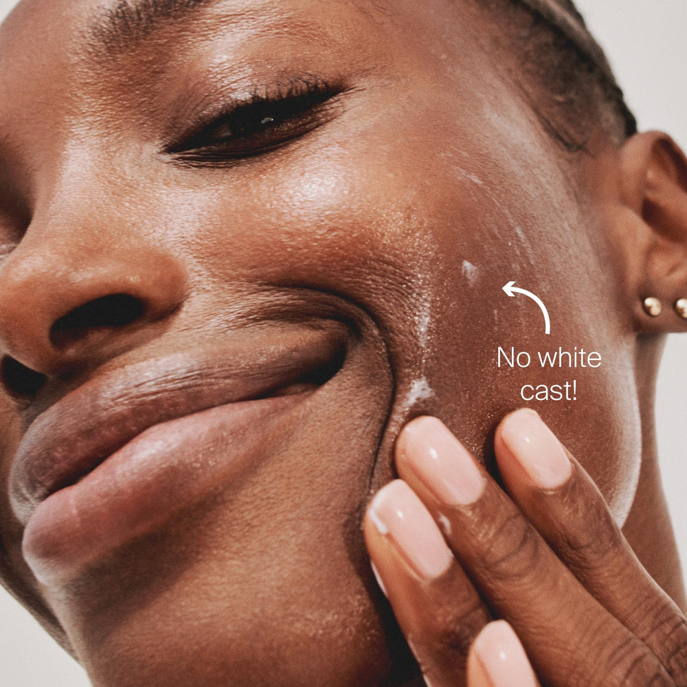 Supergoop! Triple Prep blue light protection icon implies defense against digital stress.
