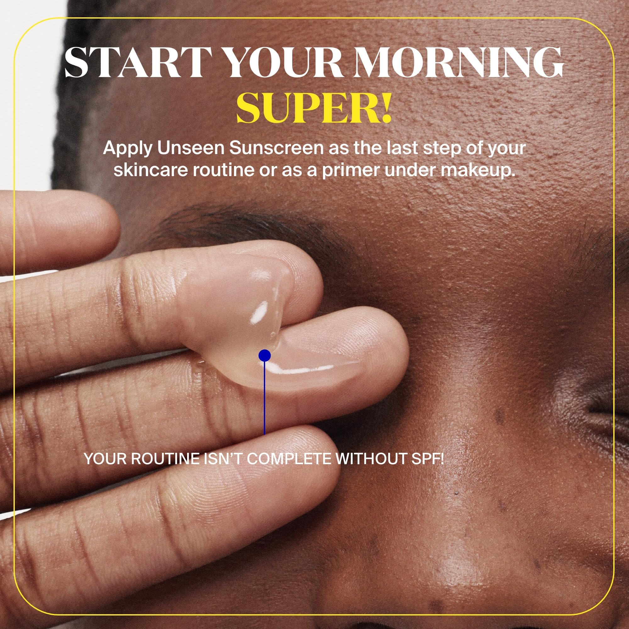 Supergoop! Unseen Sunscreen fits all skin types and tones.
