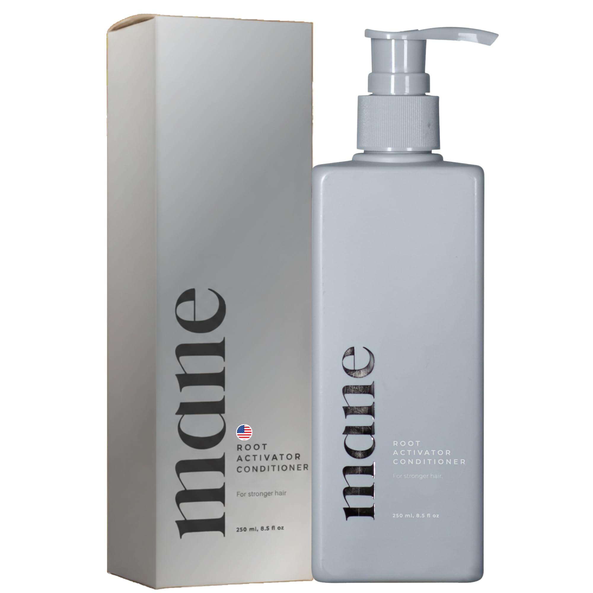 Superior Mane activador de raíz: botella que protege folículos para mayor densidad.