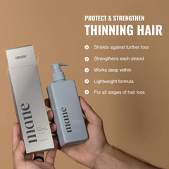 Superior Mane espesor de cabello: volumen y densidad visibles.