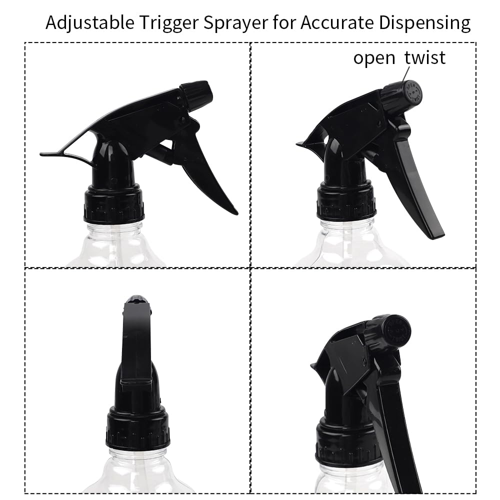 SUPERLELE transparent bottle for easy visibility of contents
