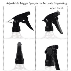 SUPERLELE transparent bottle for easy visibility of contents