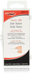 SuperNail Swiss Silk Wrap self-adhesive tabs for quick nail repair and reinforcement.