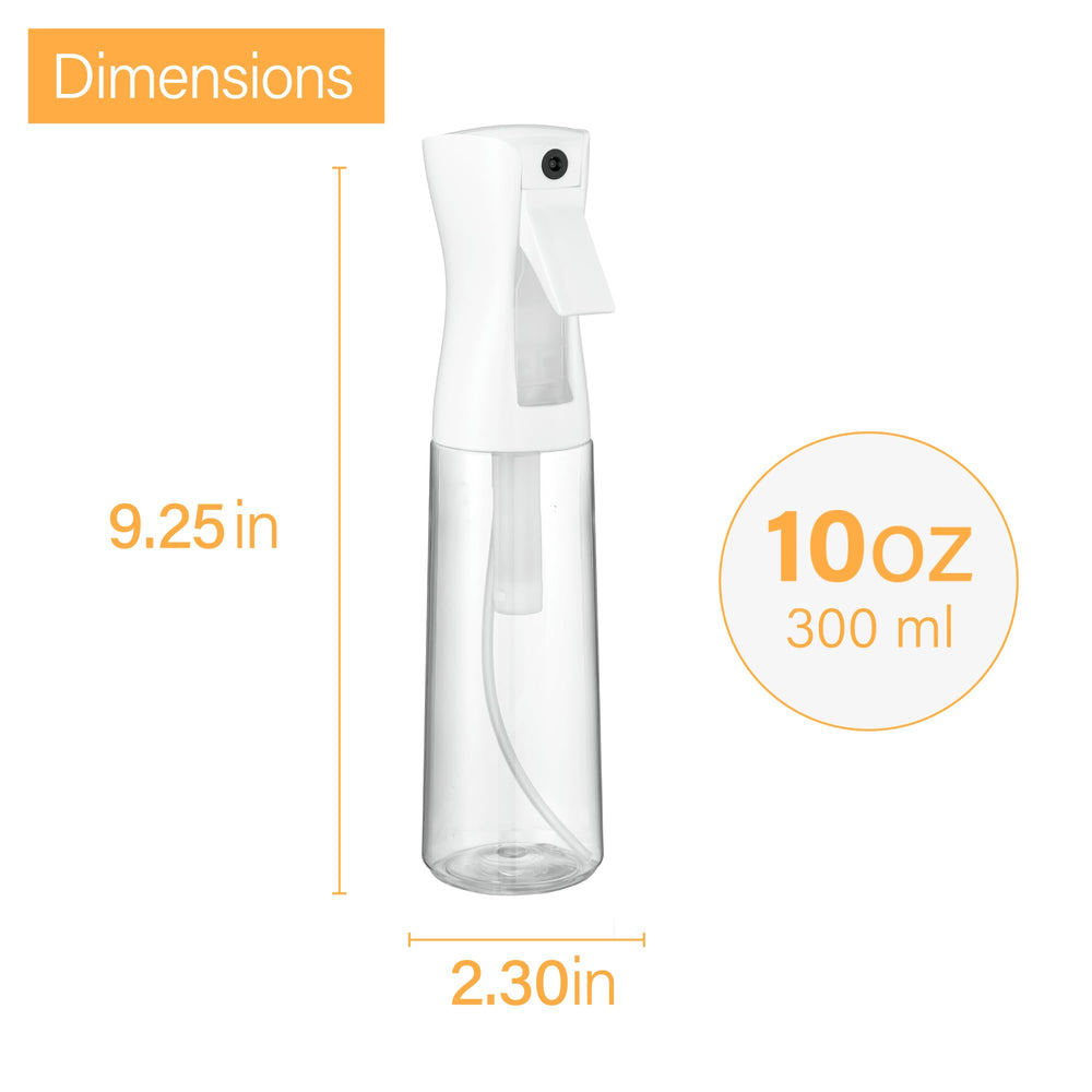 SUPER+ hair water bottle spray mister for lightweight hair hydration between steps.