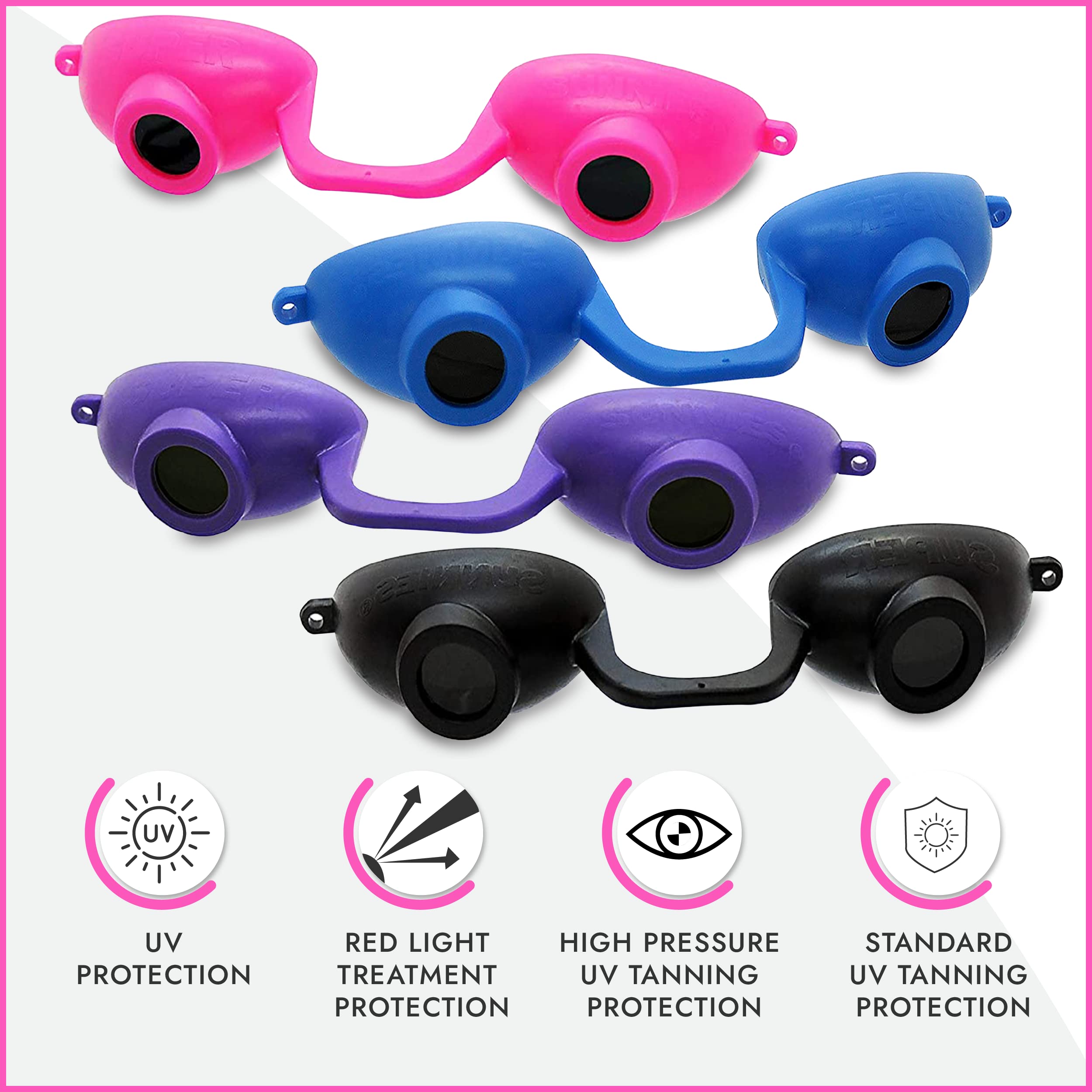 Protección ocular con luz roja EVO FLEX, uso fácil en cabina