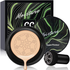 SuperThinker Crema CC en cojín: bote compacto con cobertura natural y tono uniforme