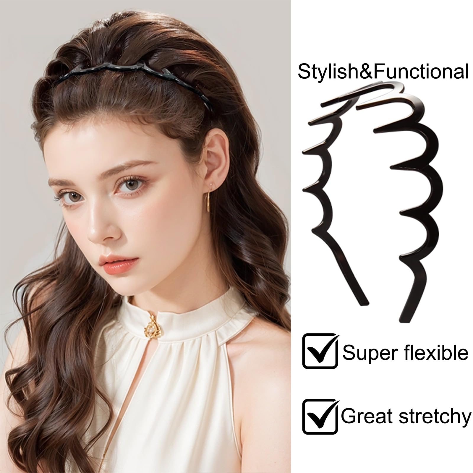 Supgoodom uso diario cómodo para cabello en cualquier ocasión