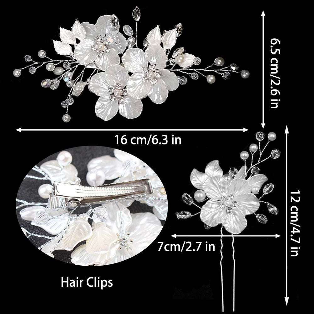 Supgoodom wedding hair pins set secure grip to hold updos