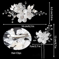 Supgoodom wedding hair pins set secure grip to hold updos