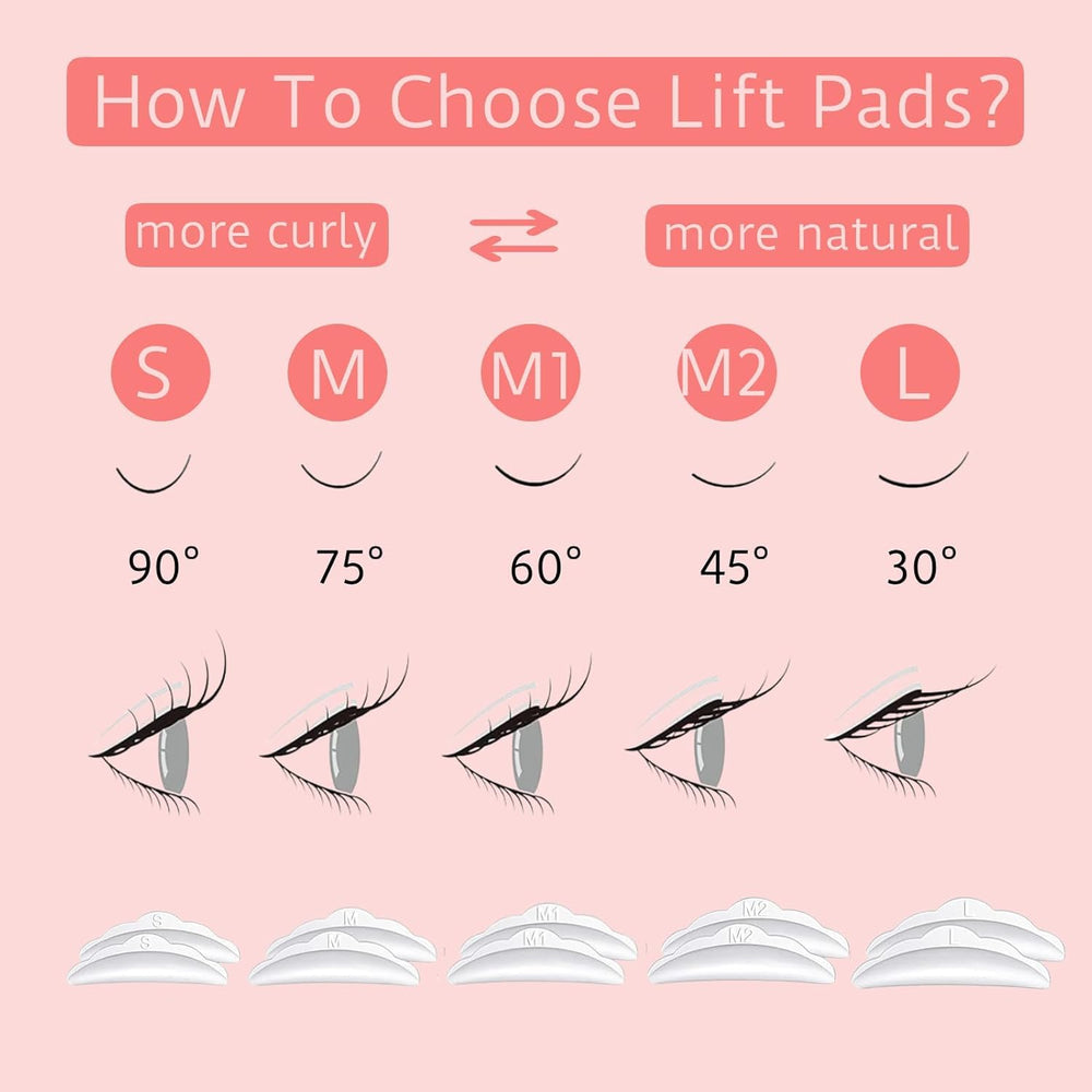 SUPGUDER lash lift tool set for prep and touch-ups.
