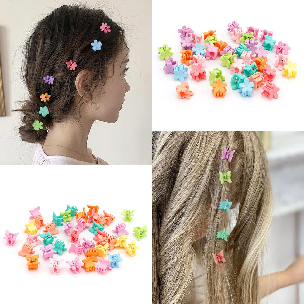 SuPoo butterfly clip in bright colors for toddlers' playful looks.