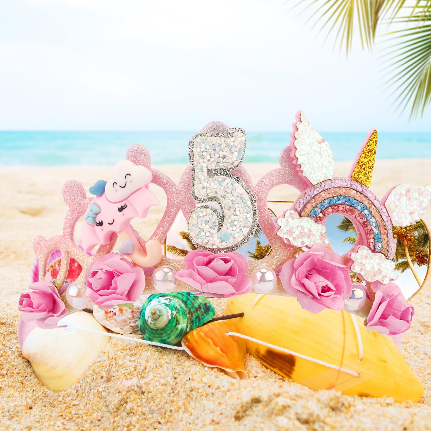 SuPoo dress decor accessory enhances birthday party styling.