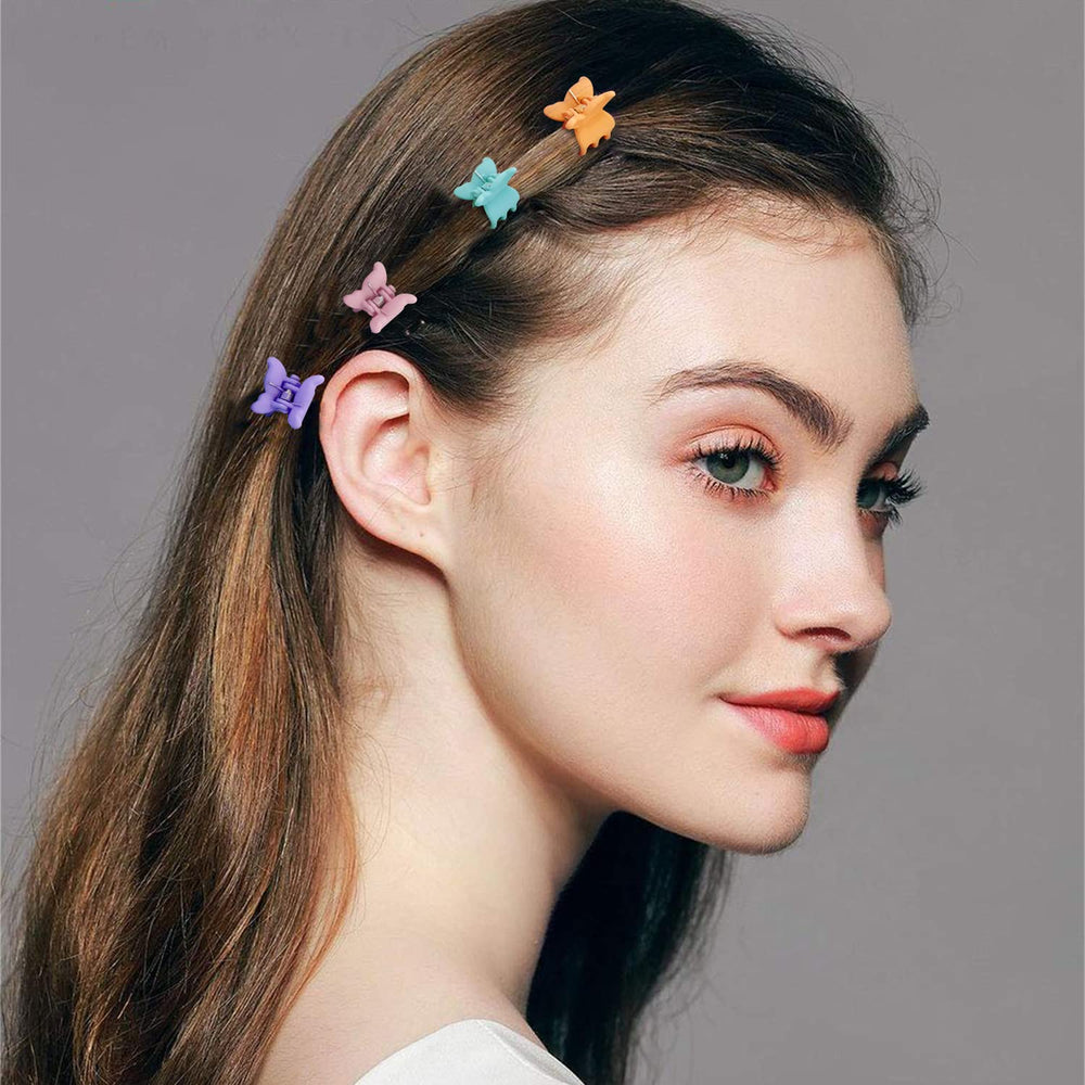 SuPoo mini flower clip 0.5 inch, lightweight and comfortable.