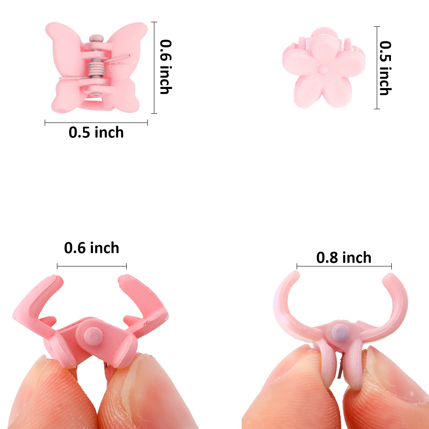 SuPoo polycarbonate clip with metal spring, durable and reliable.