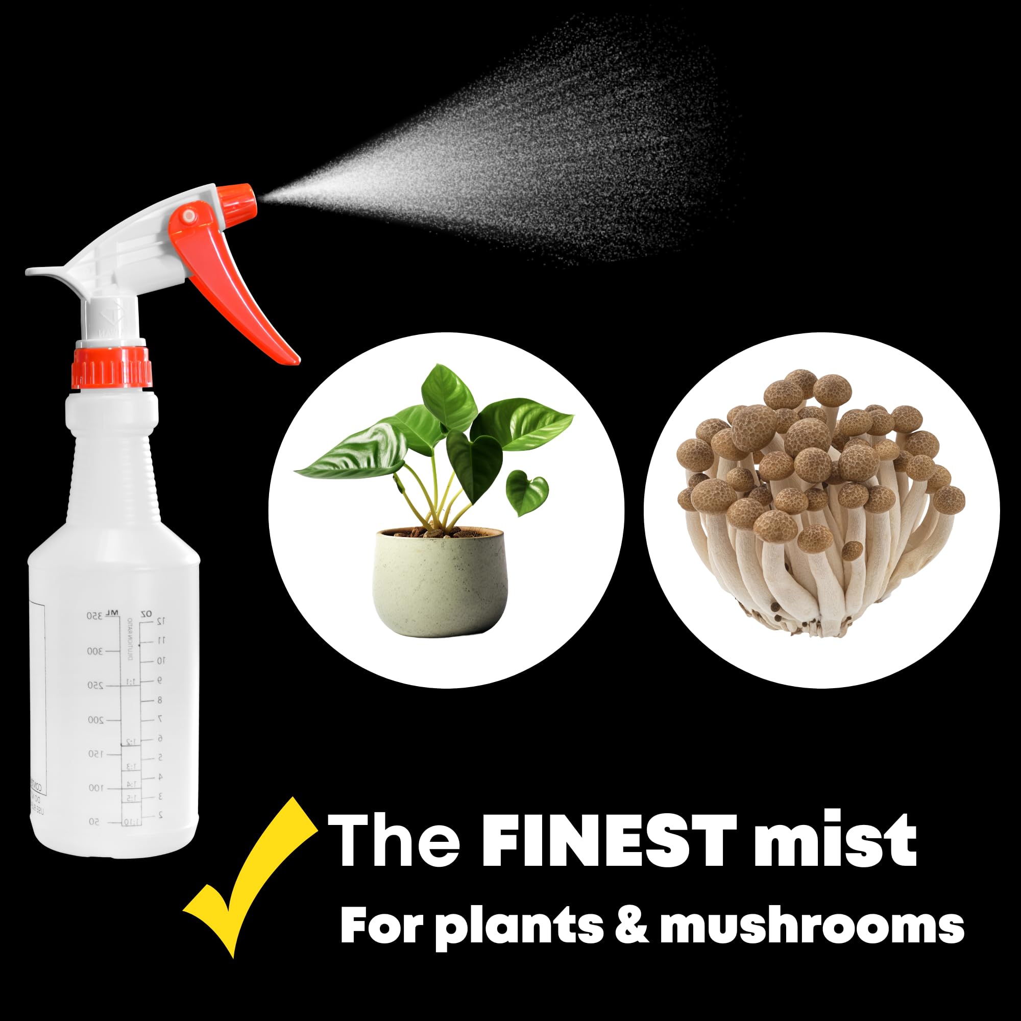 SupplyMaid bottle ideal for cleaning, hair, plants, and BBQ prep