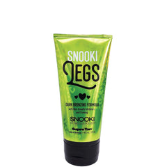 Supre Snooki bronceador para piernas Ultra Dorado ofrece color intenso y rápido.
