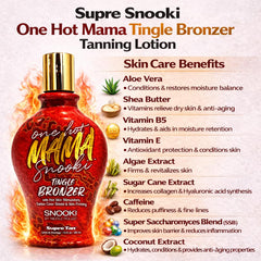 Supre Snooki hydrating skin-care blend ingredients including aloe and shea.