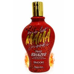 Supre Snooki One Hot Mama bottle front showing tingle bronzer for deeper color.