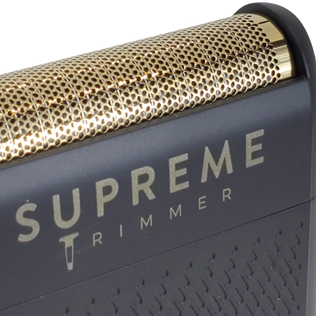 Supreme Trimmer Solo cleaning brush included for easy maintenance.