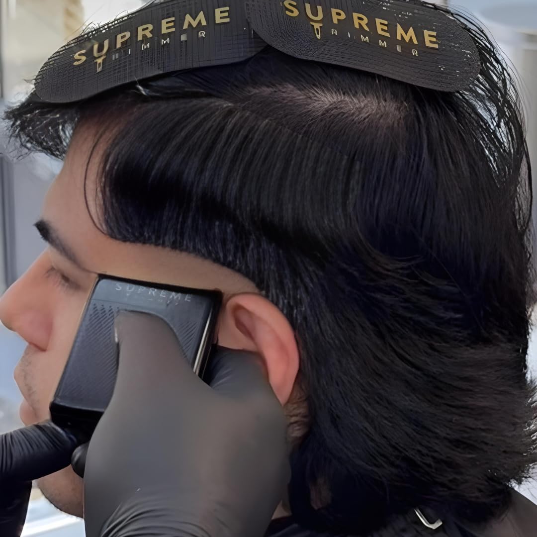 Supreme Trimmer Solo precision for moustache, sideburns, and hairline.