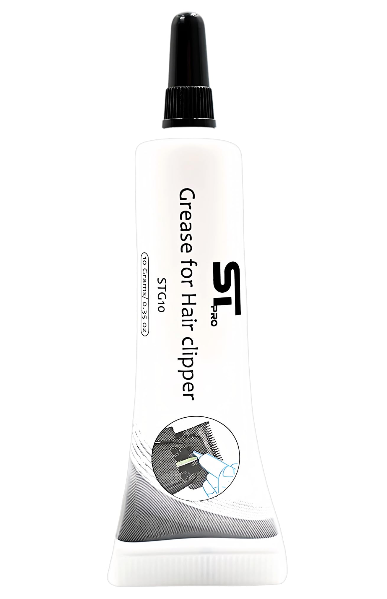 Supreme Trimmer STG10 grease tube front view with premium clipper lubrication