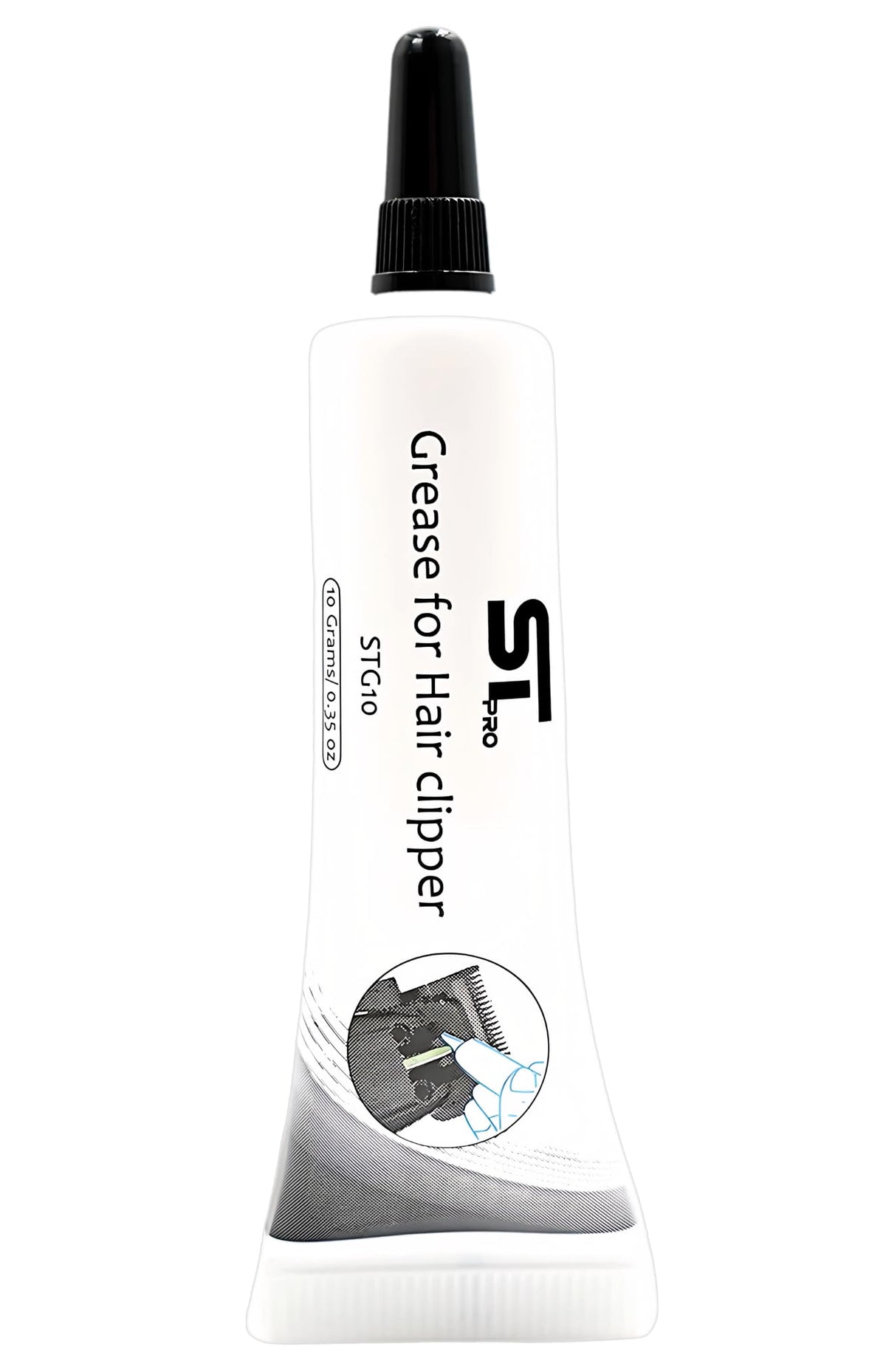 Supreme Trimmer STG10 grease tube front view with premium clipper lubrication