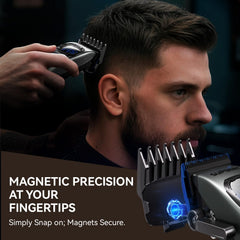 SUPRENT cordless system with Type-C charging for flexible grooming sessions.