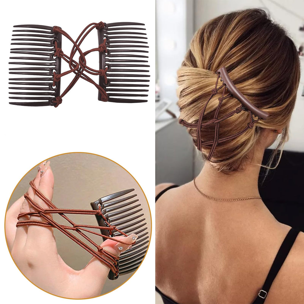 Suptizizkz curly hair friendly clip—holds waves without slip.