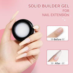 SUPWEE Gel Builder blanco para crear detalles en 3D con acabado profesional