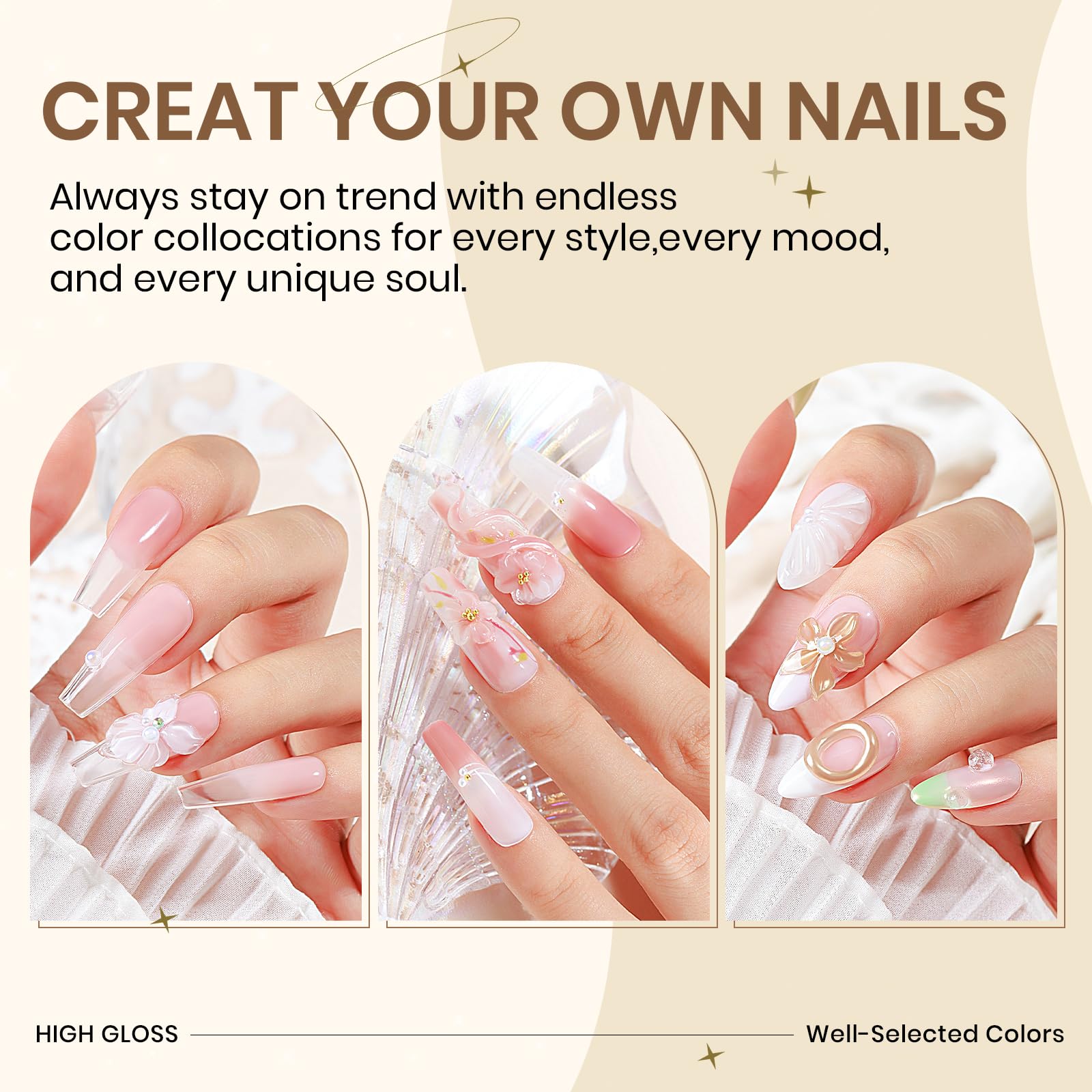 DIY nails at home for professional results with SUPWEE.
