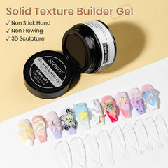 SUPWEE 36-piece nail extend mold kit for precise 3D patterns