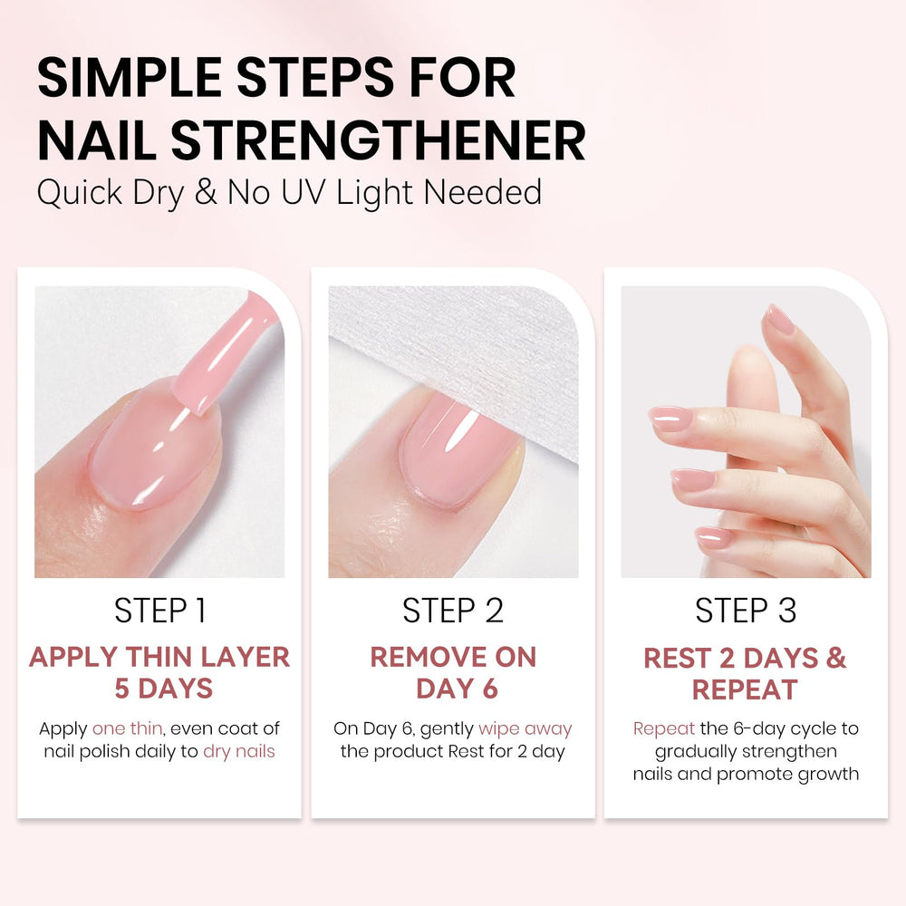 SUPWEE brush applies nude polish for precise, smooth coverage.