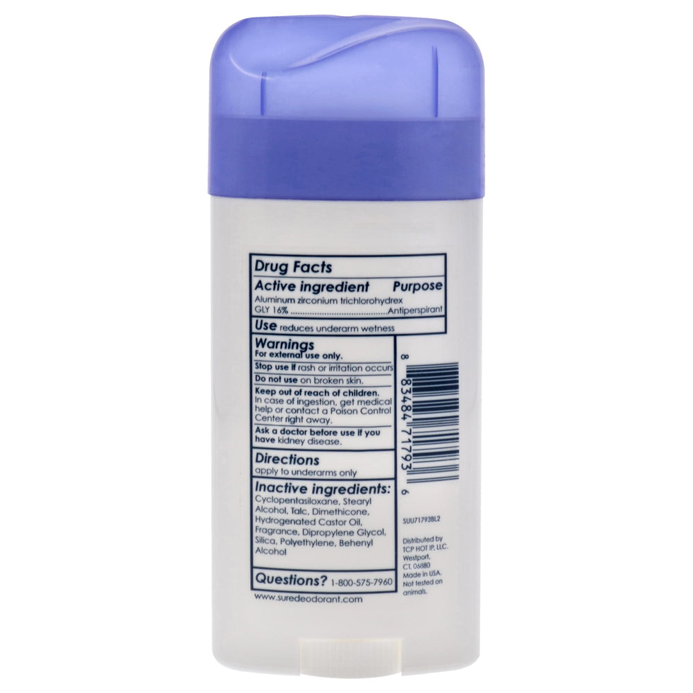 Sure Regular Original Solid Deodorant stick provides everyday protection