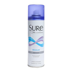 Sure Regular Scent aerosol deodorant pack for reliable all-day freshness