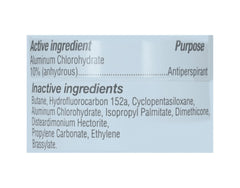 Sure unscented aerosol deodorant six-pack for long-lasting use