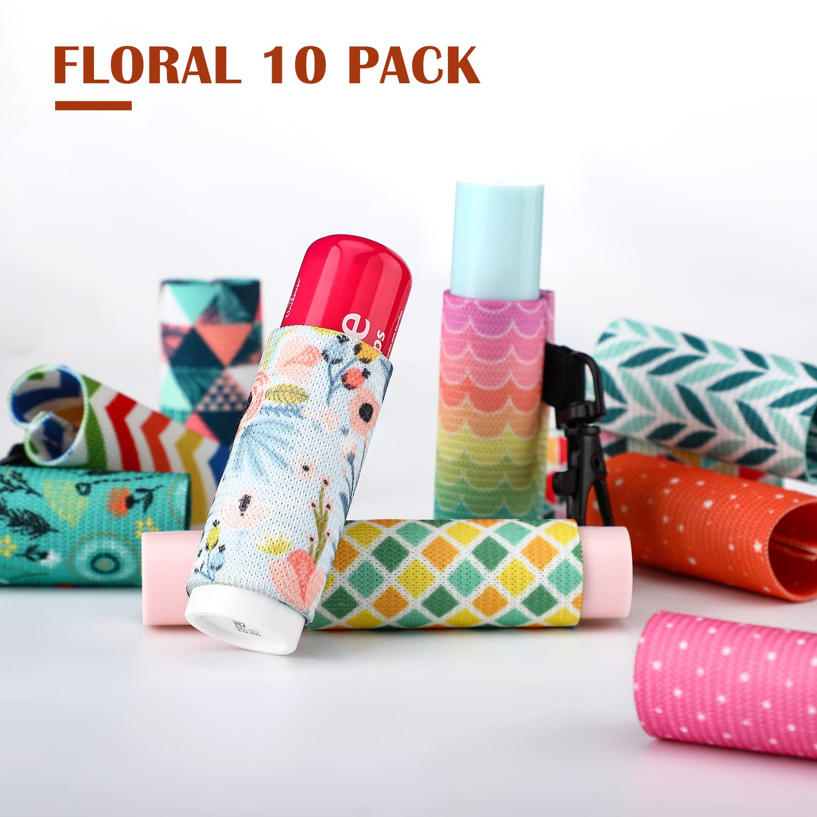 Gift-ready lip balm holder keychains ideal for sharing with friends