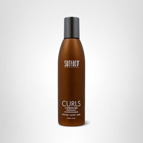 Surface Curls leave shiny, manageable, frizz-resistant curls after conditioning.